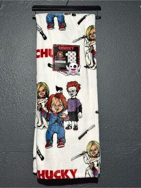 Chucky Halloween Plush Throw Blanket